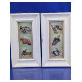 Antique Shoes Triptych Framed Art Print Duo