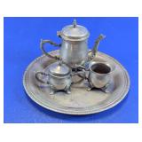 International Silver Co. Miniature Tea Set Lot