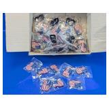 US Flag Keychains Patriotic Accessories Lot