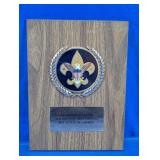 Boy Scouts Sam Houston Council Leadership Plaque
