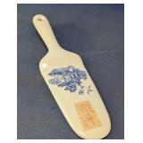 Vtg Blue Willow Ceramic Pie Cake Server