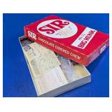 Vtg Postage Stamps & Candy Box Lot