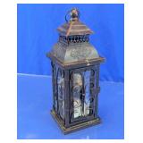 Decorative Metal Lantern w/ Decorative Spheres
