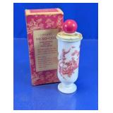 Vintage Avon Demi-Cup Milk Glass Bottle w/ Box