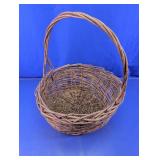 Natural Brown Wooden Basket