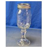 Novelty Redneck Wine Glass Mason Jar Goblet