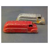 Vintage Tootsietoy Tanker Trucks Duo
