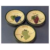 Style-Eyes Baum Bros Grape Dipping Bowls