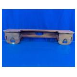 Vintage Wooden Wall Mount Shelf