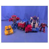 Transformers Plastic Robot & Vehicle Toy Lot
