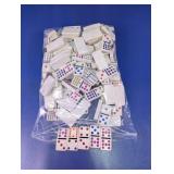 Color Dot Domino Tiles