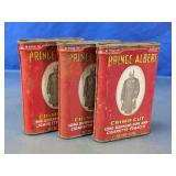 Vtg Prince Albert Tobacco Pocket Tins