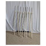 Heavy Duty Electric Fence Step-In Posts Lot
