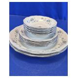 Johann Haviland Blue Floral Dinnerware Set