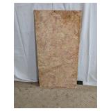 Vintage Faux Marble Tabletop Surface Sizing