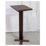 Dark Wood Podium Lectern Stand