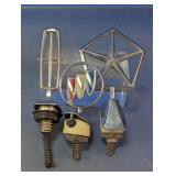Vintage Hood Ornaments Lot