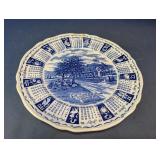 Alfred Meakin 1976 Calendar Plate
