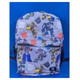 Transformers Character Print Backpack