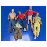 Vintage Action Figure & Doll Lot Mattel Mego Lot