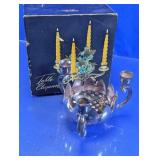 Vintage Leonard Silverplate Centerpiece Epergne