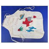 Vintage Whistle Britches Texas Kitchen Apron