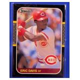 EARLY CARD 1987 DONRUSS ERIC DAVIS
