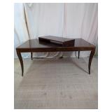 Ethan Allen Extendable Wood Dining Table