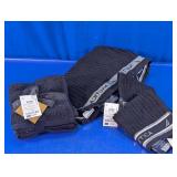 Black Washcloth & Bath Towel Sets