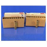 Vtg Winchester Cartridge Cases in Original Boxes