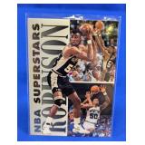 INSERT CARD NBA SUPERSTAR HOF DAVID ROBINSON