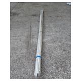 Bundle of 10 Cresline 1/2" PVC Pipes Lot