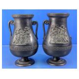 Antique Ferdinand Gerbing Terracotta Urns