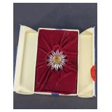 Swarovski Crystal Yellow Marguerite Daisy
