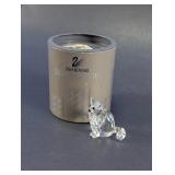 Swarovski Crystal Seated Fox Figurine