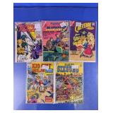 Vintage Western & Military Comic Books