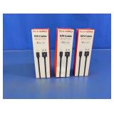 3pk TalkWorks 10ft Lightning Cables