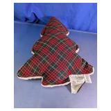 World Market Reversible Plaid Christmas Tree