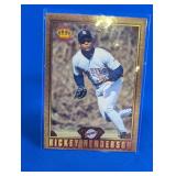 1997 PACIFIC HOF RICKEY HENDERSON CARD