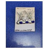 WWII Army 20th Infantry Pin