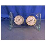 Seth Thomas Desk Weather Station Set