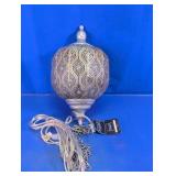 Stylecraft Moroccan Perforated Metal Swag Lamp