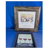 Framed Wine Still Life Wall Art Prints