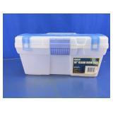 Keter 16' Clear View Portable Plastic Toolbox