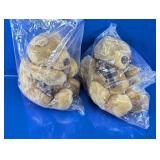 Gund Plush Plaid Accents Teddy Bear Pair