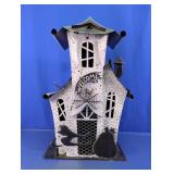 Halloween Haunted House Candle Holder