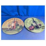 Wine Theme Decorative Plate Chargers