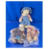 Mixed Plush Teddy Bears