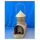 Behrens Metalware Hanging Bird Metal Feeder