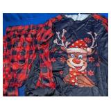 Christmas Reindeer Holiday Pajama Set